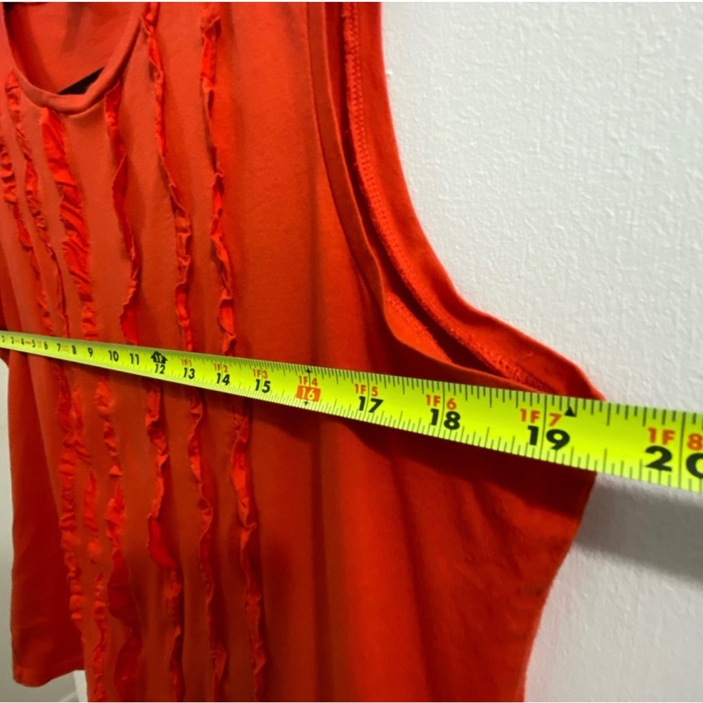 Ann Taylor Ruffle Front Shell - Picture 5 of 7